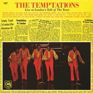 The Temptations Live At London's Talk Of The Town